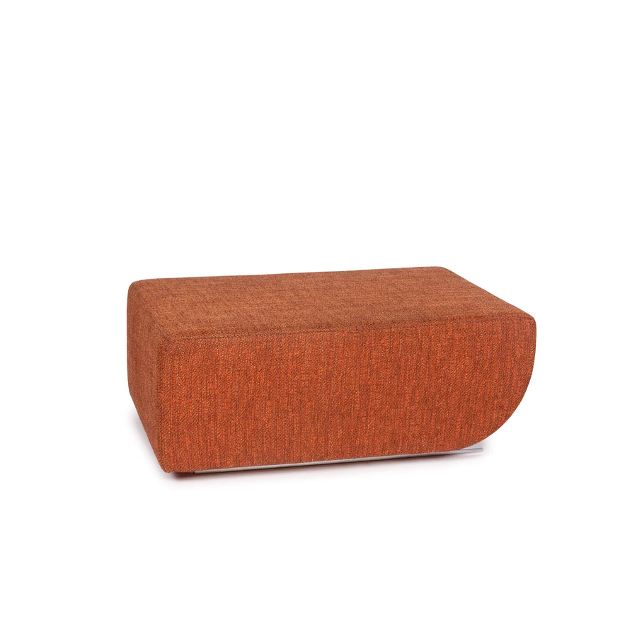 Cor Nuba Stoff Hocker Orange Ottoman #11983
