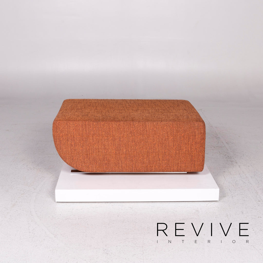 Cor Nuba Stoff Hocker Orange Ottoman #11983