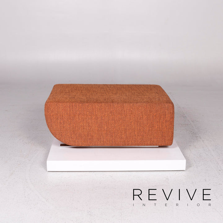 Cor Nuba Stoff Hocker Orange Ottoman #11983