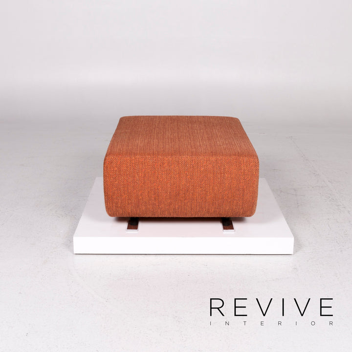 Cor Nuba Stoff Hocker Orange Ottoman #11983