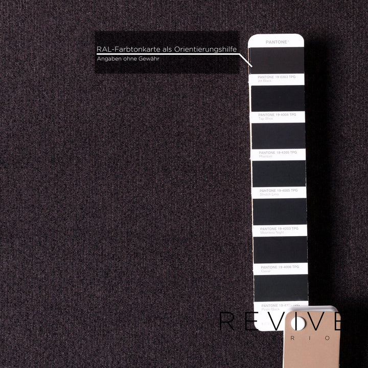 Brühl & Sippold Tomo Samt Stoff Hocker Schemel #11789