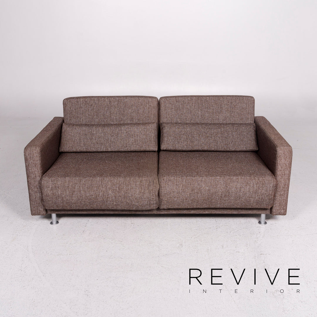 BoConcept Melo Stoff Schlafsofa Braun Sofa Schlaffunktion Funktion Couch #12054