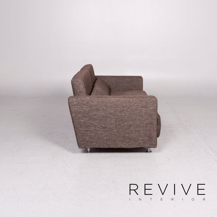 BoConcept Melo Stoff Schlafsofa Braun Sofa Schlaffunktion Funktion Couch #12054
