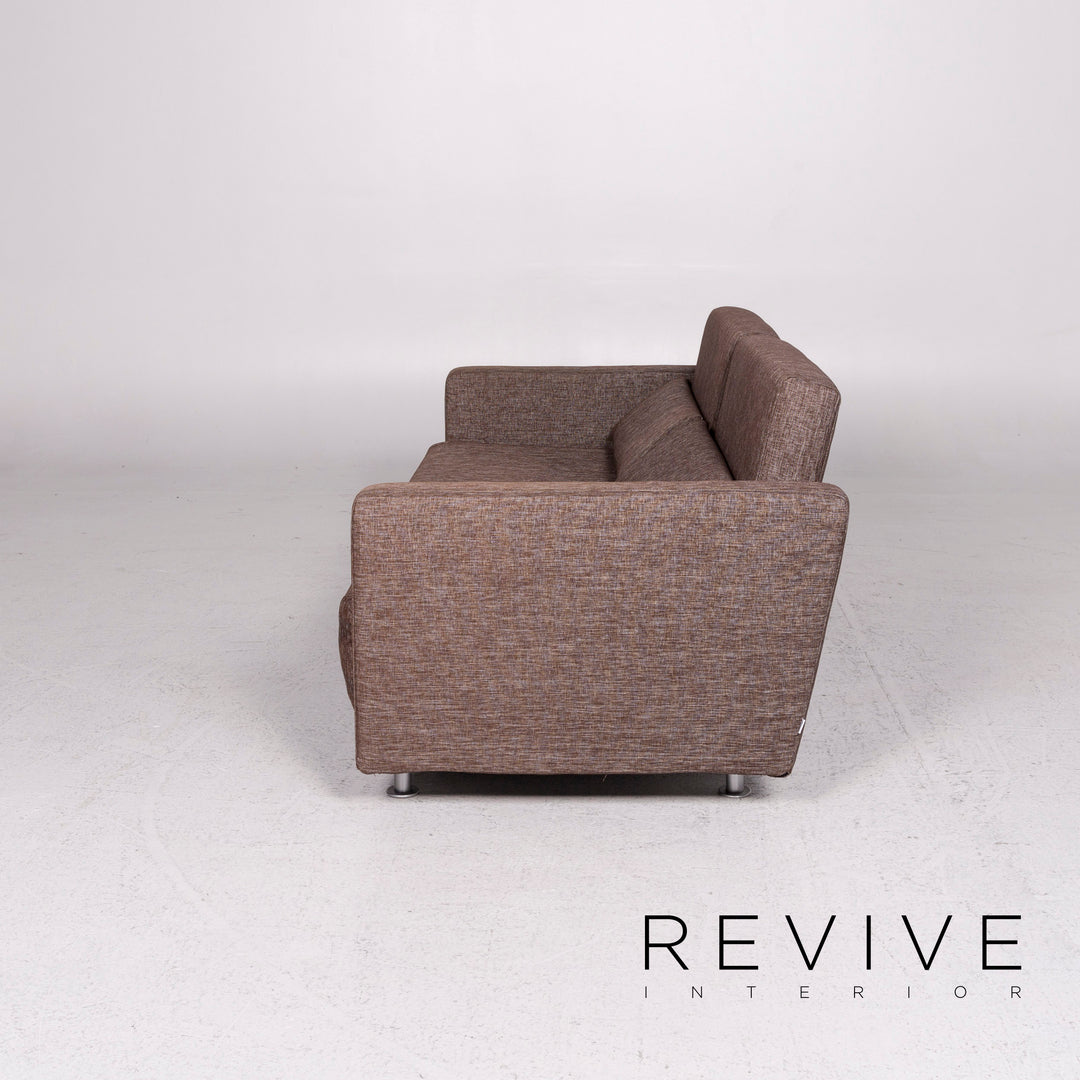 BoConcept Melo Stoff Schlafsofa Braun Sofa Schlaffunktion Funktion Couch #12054