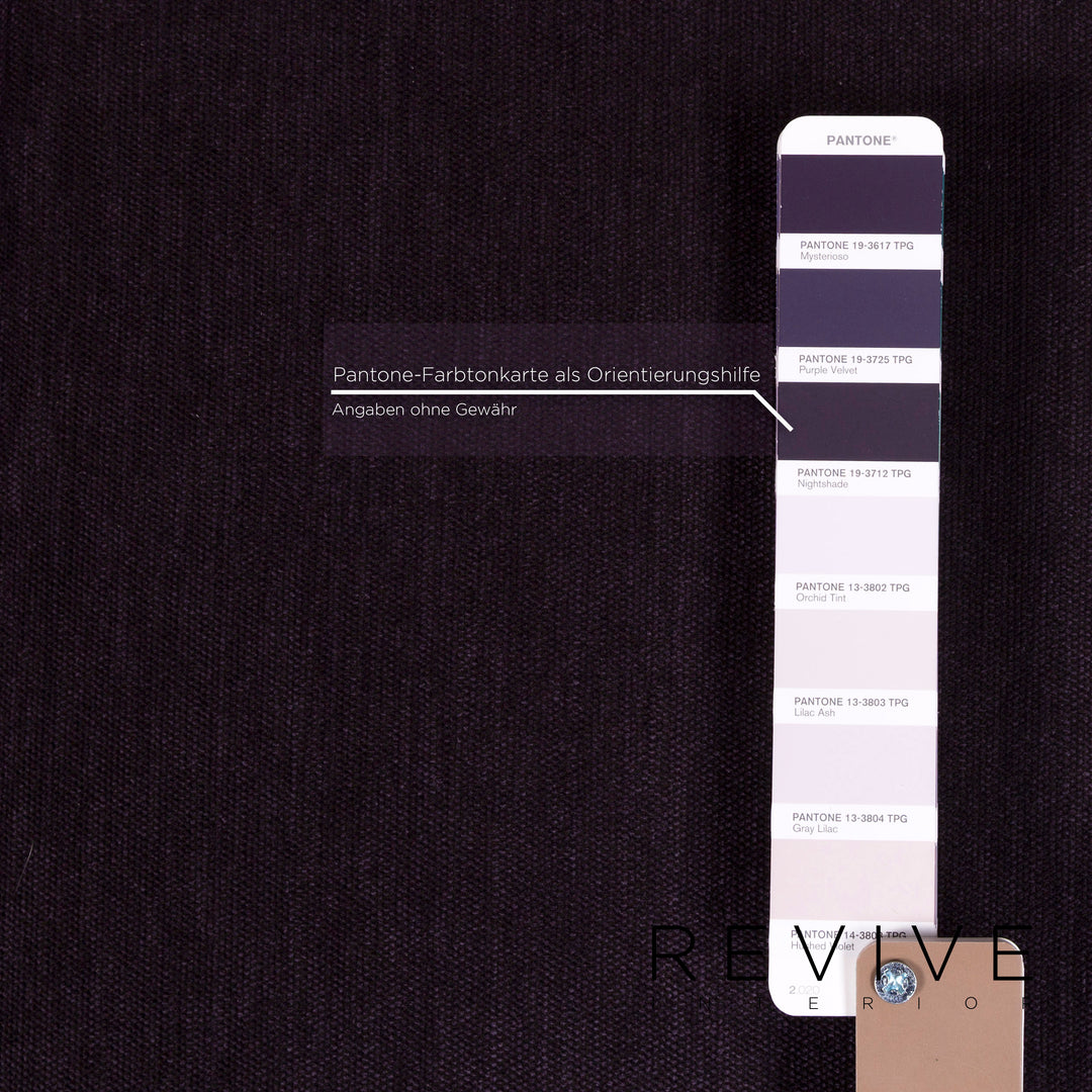 Brühl & Sippold Moule Stoff Sofa Lila Mehrfarbig Schlaffunktion Schlafsofa Couch #12197