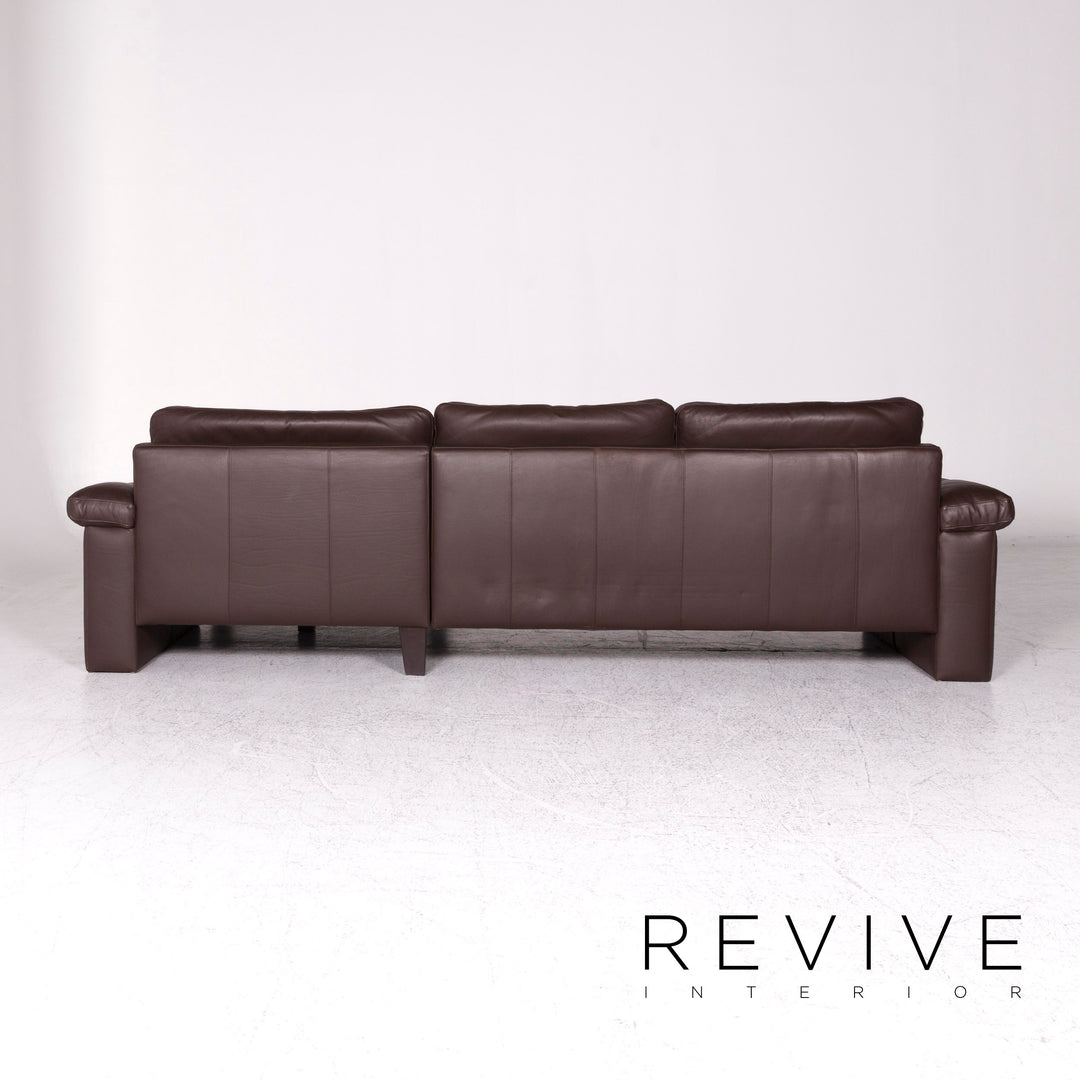 Machalke Leder Ecksofa Braun Sofa Couch #9026