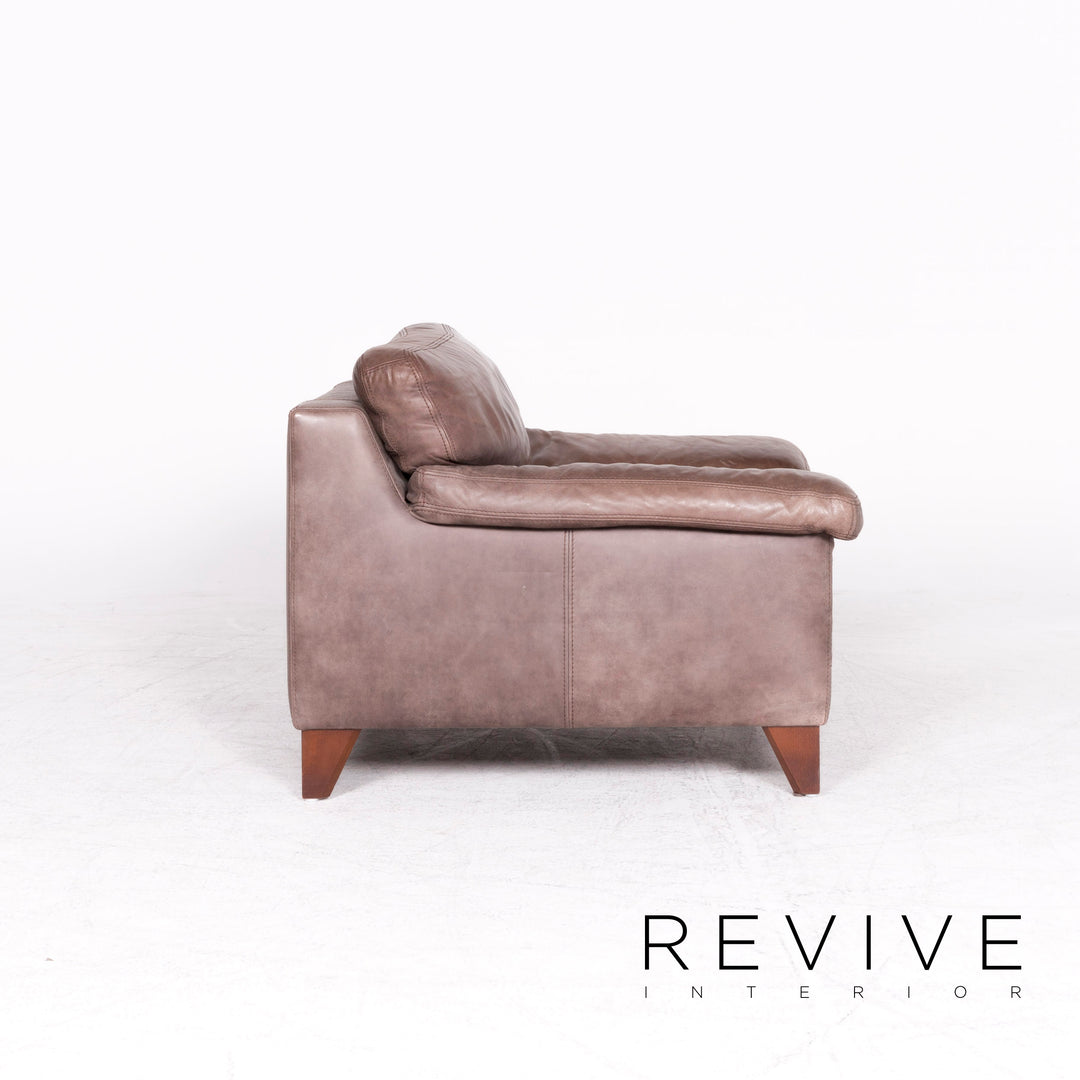 Machalke Diego Leather Armchair Brown by Teun Van Zanten Genuine Leather Chair #8658