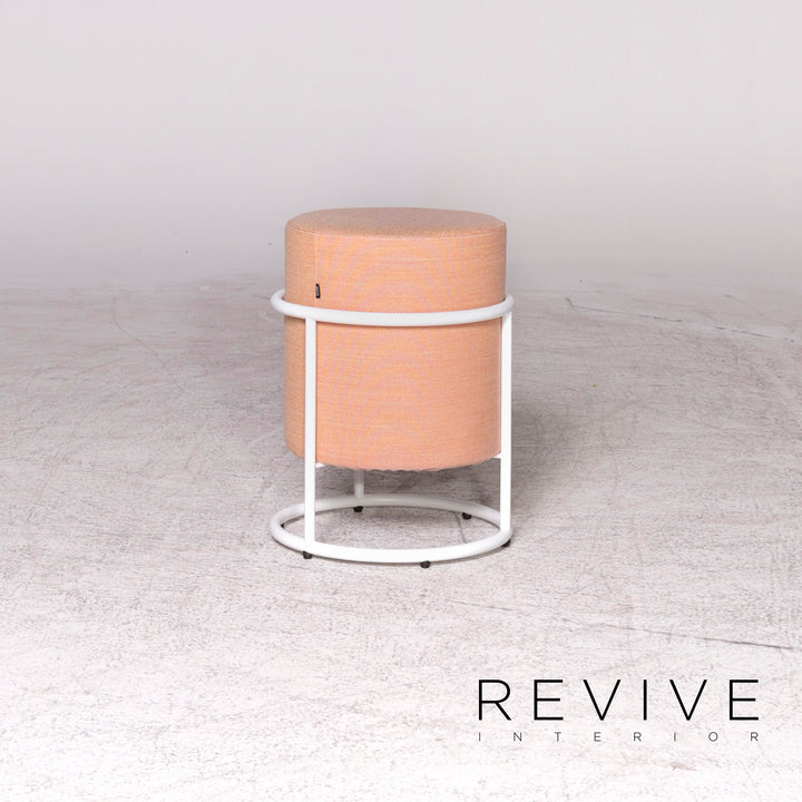 Cor Drop Stoff Hocker Orange Apricot Pauline Deltour Schemel #8781