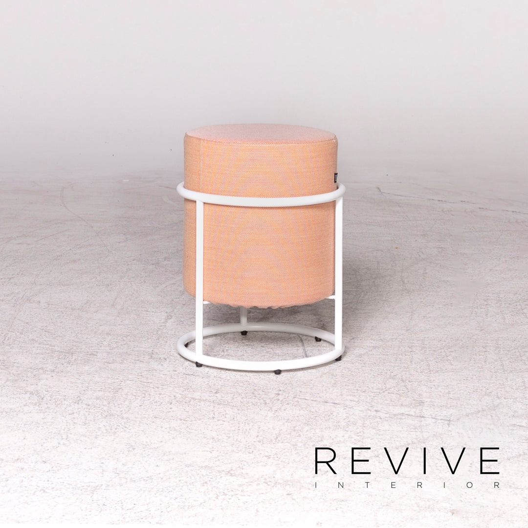 Cor Drop Stoff Hocker Orange Apricot Pauline Deltour Schemel #8781