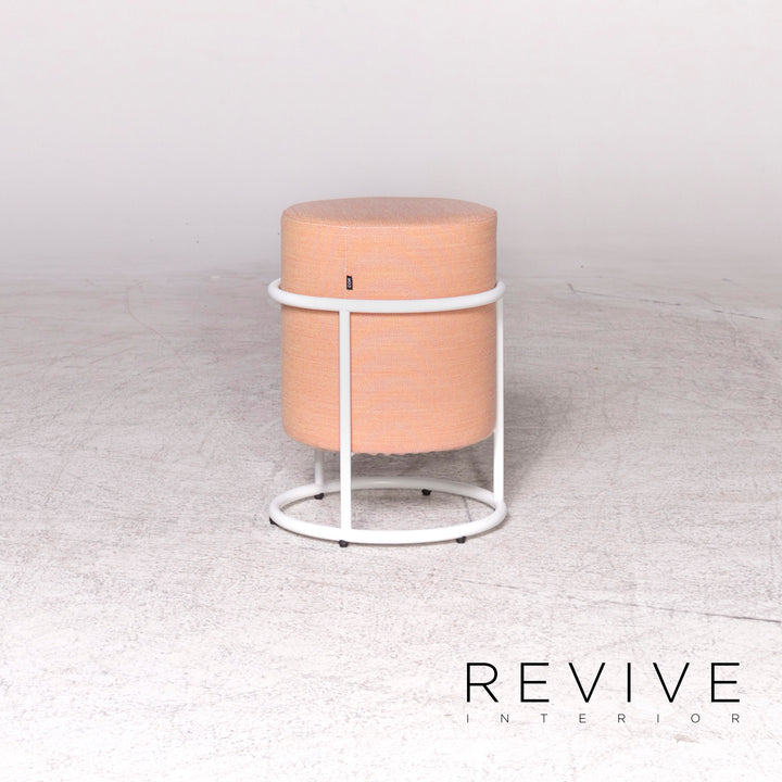Cor Drop Stoff Hocker Orange Apricot Pauline Deltour Schemel #8781