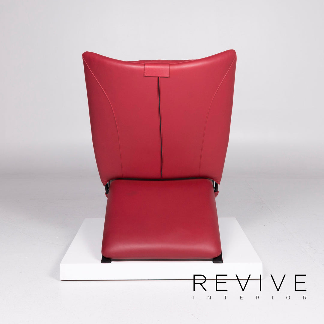 WK Wohnen Spot 698 Leder Sessel Rot #10537