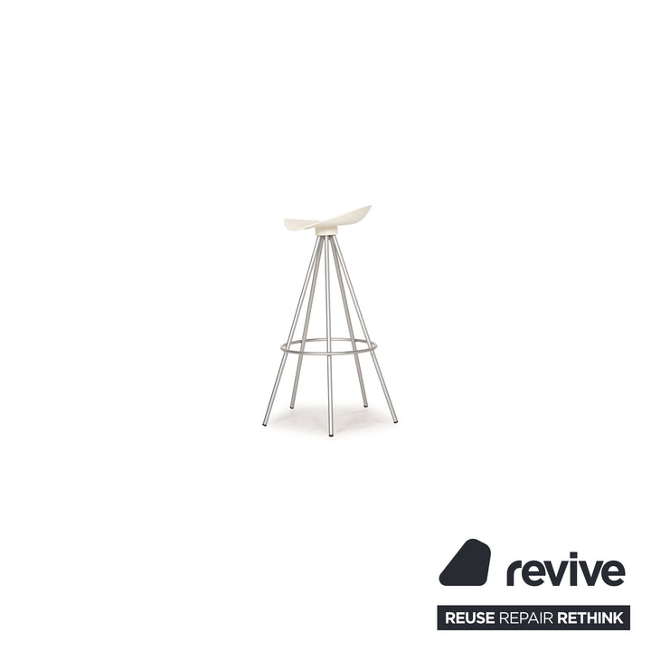 Tabouret de bar en plastique crème BD Barcelona Design Jamaica