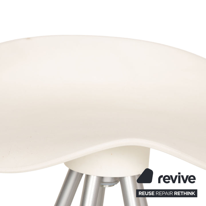 Tabouret de bar en plastique crème BD Barcelona Design Jamaica