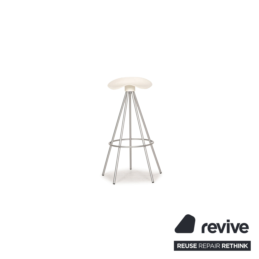 Tabouret de bar en plastique crème BD Barcelona Design Jamaica