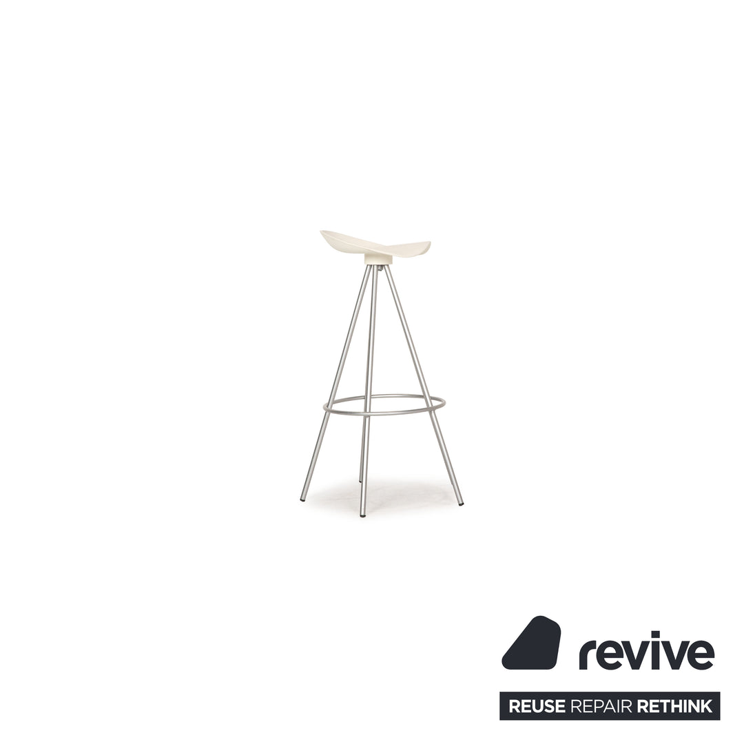 Tabouret de bar en plastique crème BD Barcelona Design Jamaica