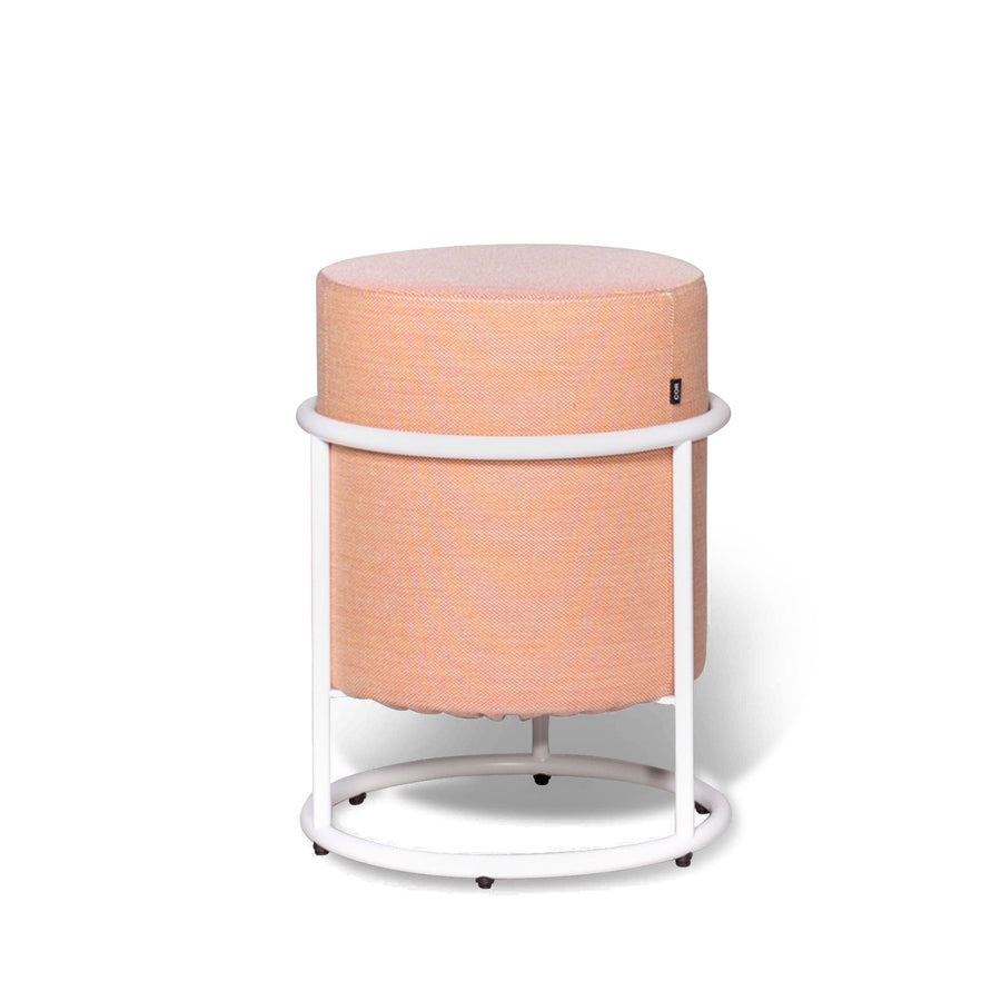 Cor Drop Stoff Hocker Orange Apricot Pauline Deltour Schemel #8781