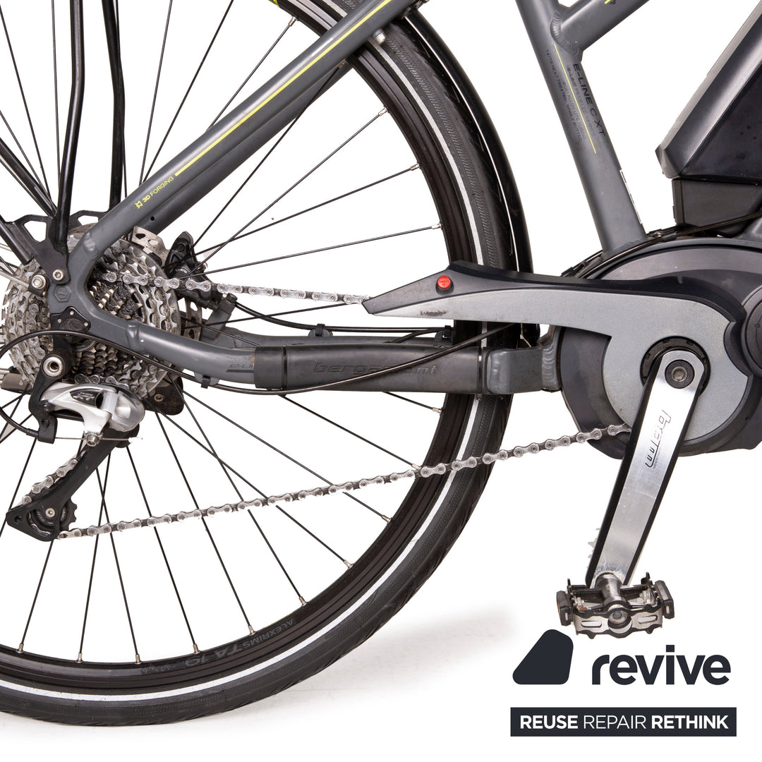 Vélo de randonnée électrique Bergamont E-LINE C XT 2014 gris vert vélo RH 44 cm