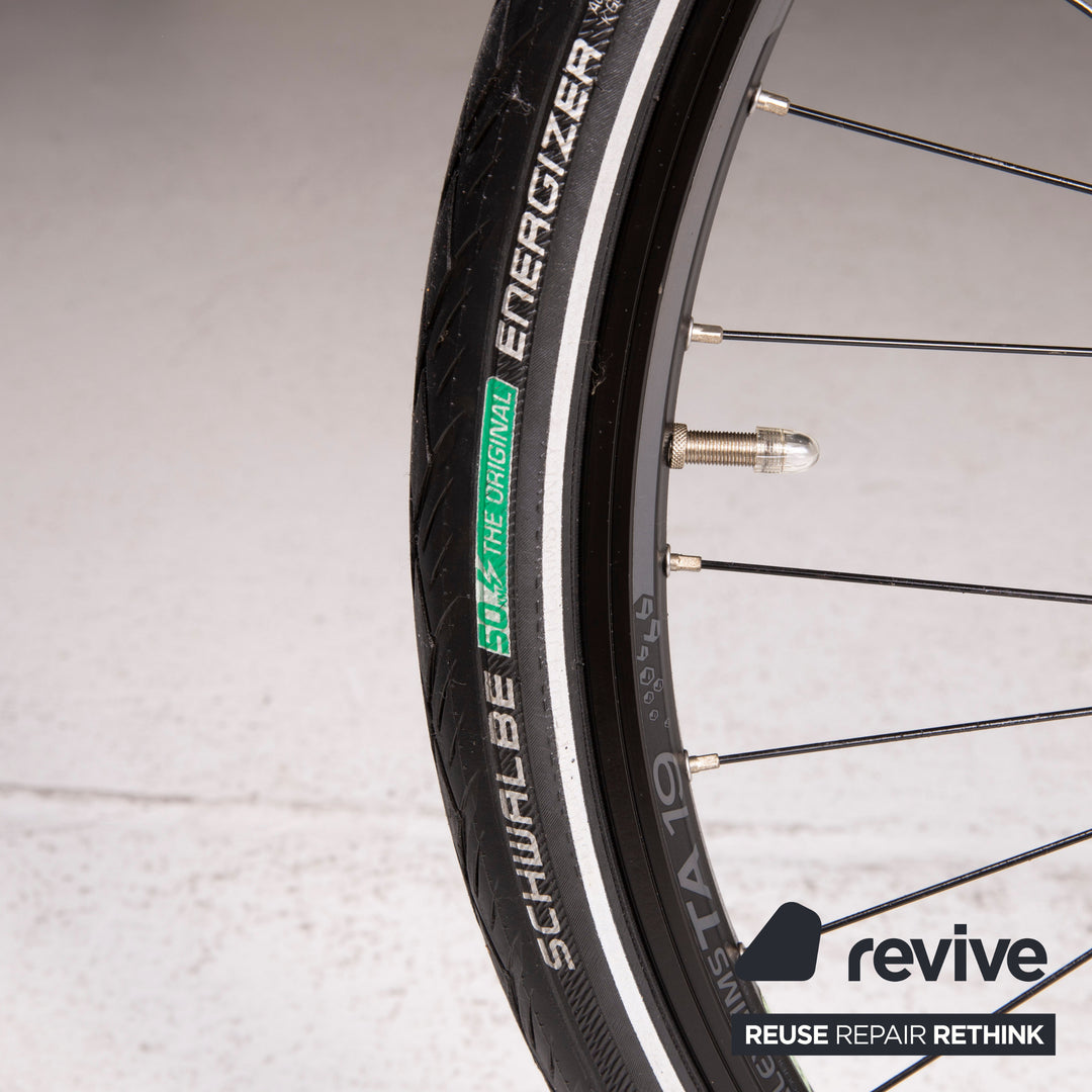 Vélo de randonnée électrique Bergamont E-LINE C XT 2014 gris vert vélo RH 44 cm