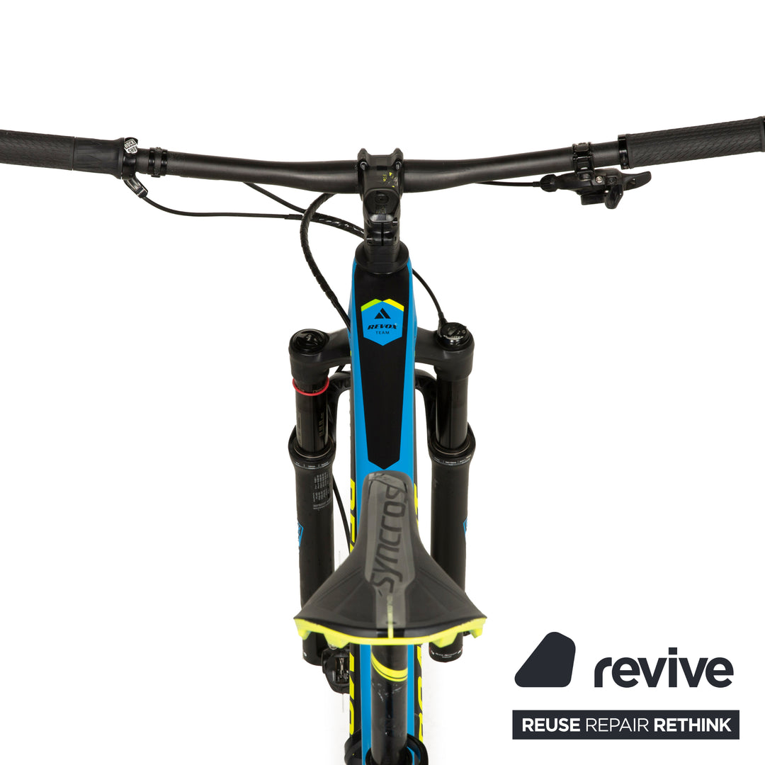 Vélo Bergamont Revox Team 2020 Carbone Bleu VTT Noir