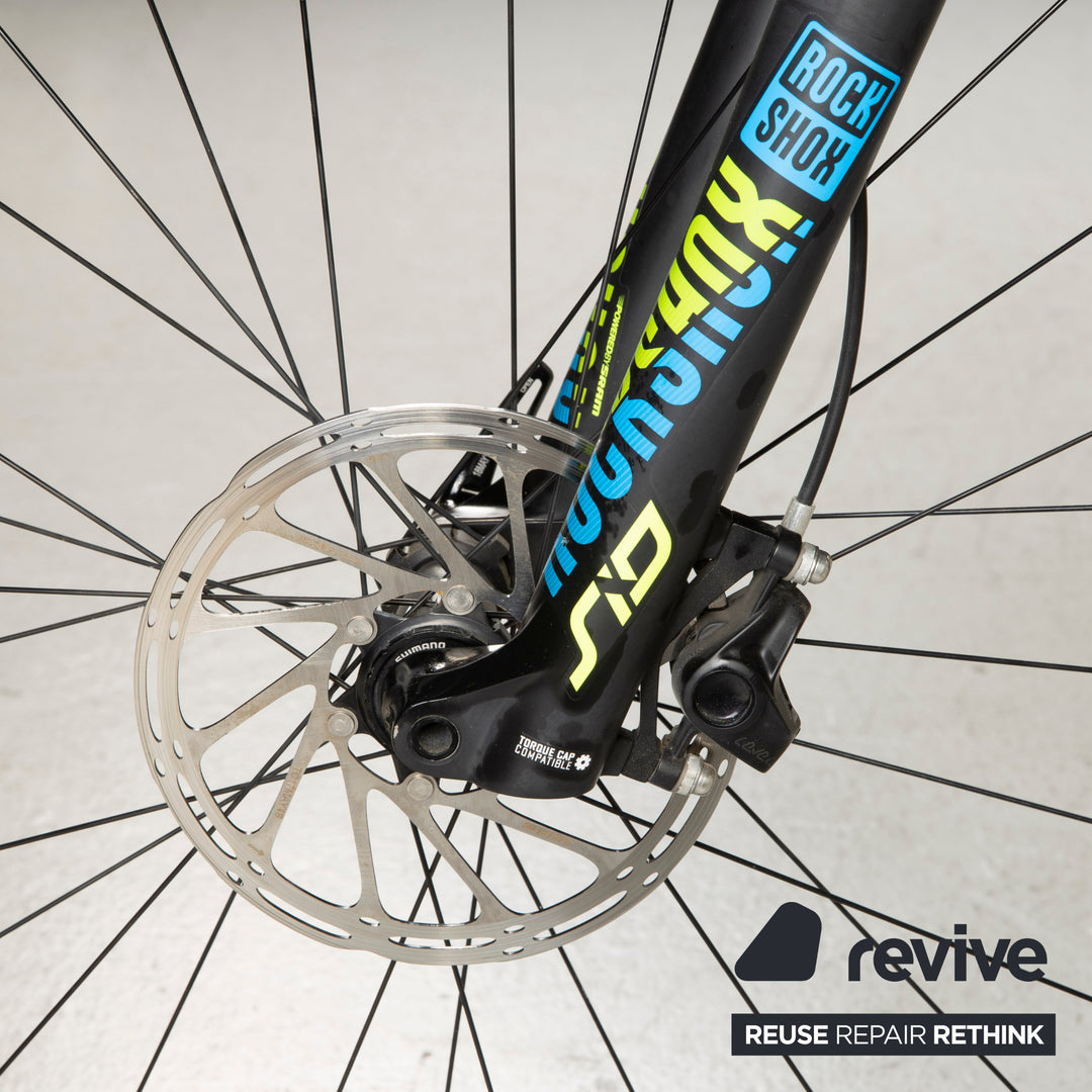 Vélo Bergamont Revox Team 2020 Carbone Bleu VTT Noir
