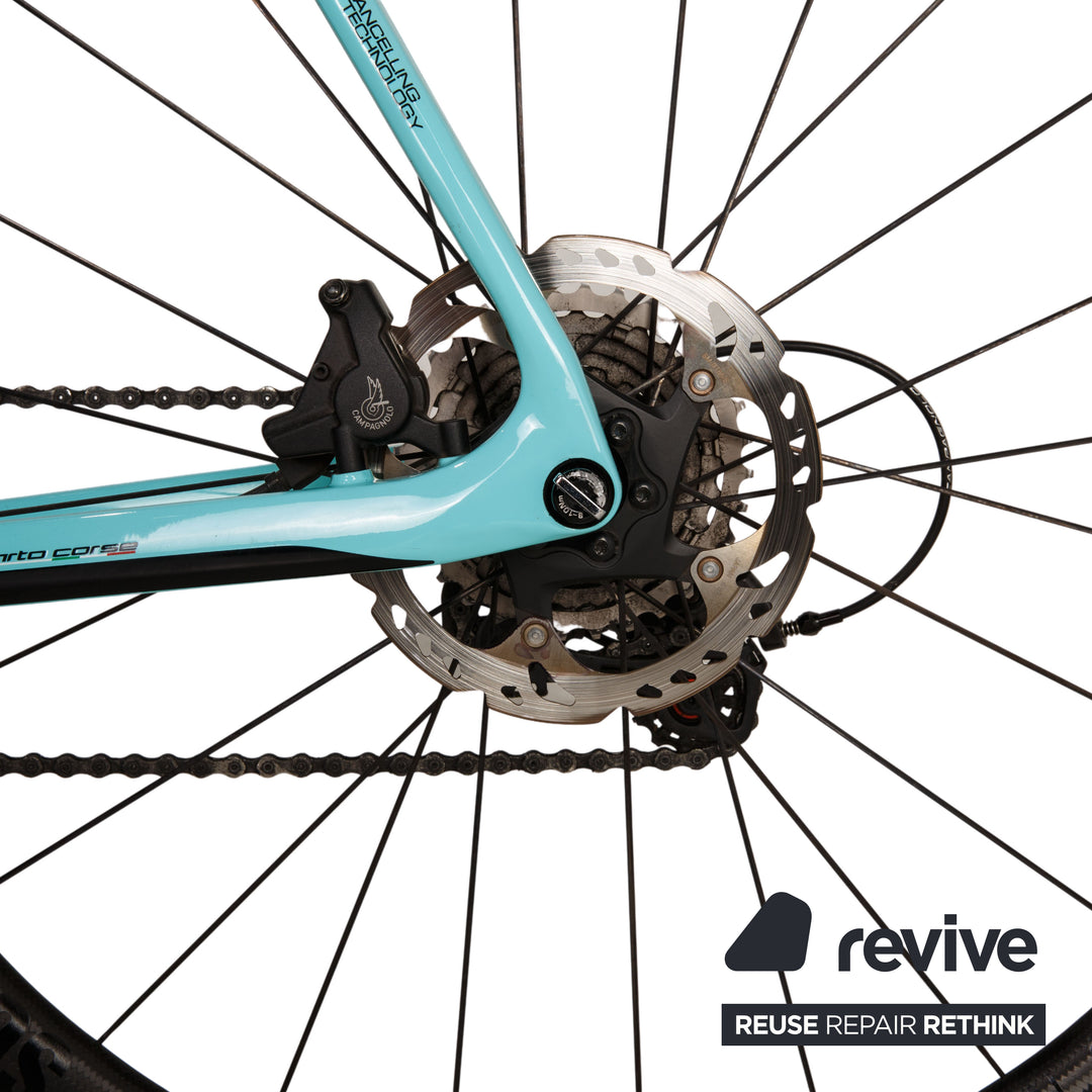 Bianchi Infinito CV 2021 Carbon Rennrad Blau Hellblau Türkis RH 53 Fahrrad