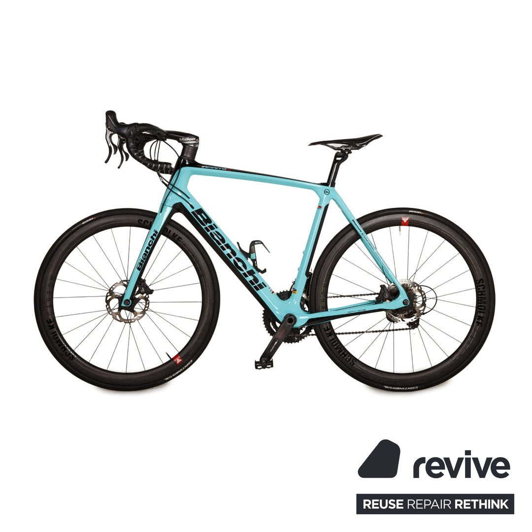Bianchi Infinito CV 2021 Carbon Rennrad Blau Hellblau Türkis RH 53 Fahrrad