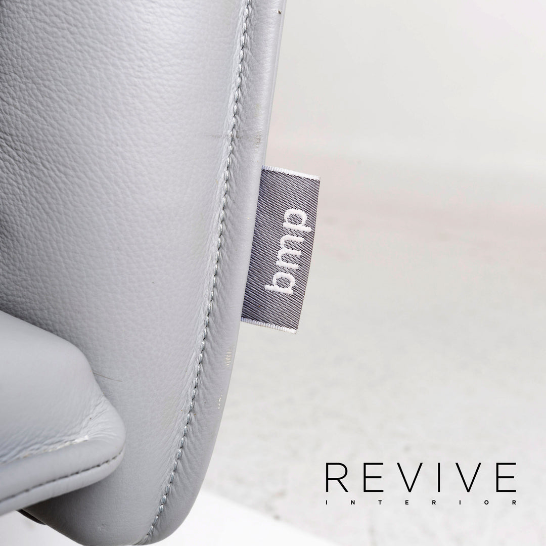 Fauteuil en cuir BMP Rolf Benz avec tabouret chaise de relaxation fonction de relaxation #12826