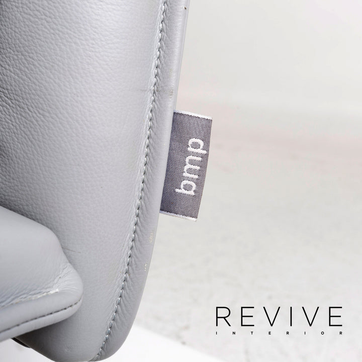 Fauteuil en cuir BMP Rolf Benz avec tabouret chaise de relaxation fonction de relaxation #12826