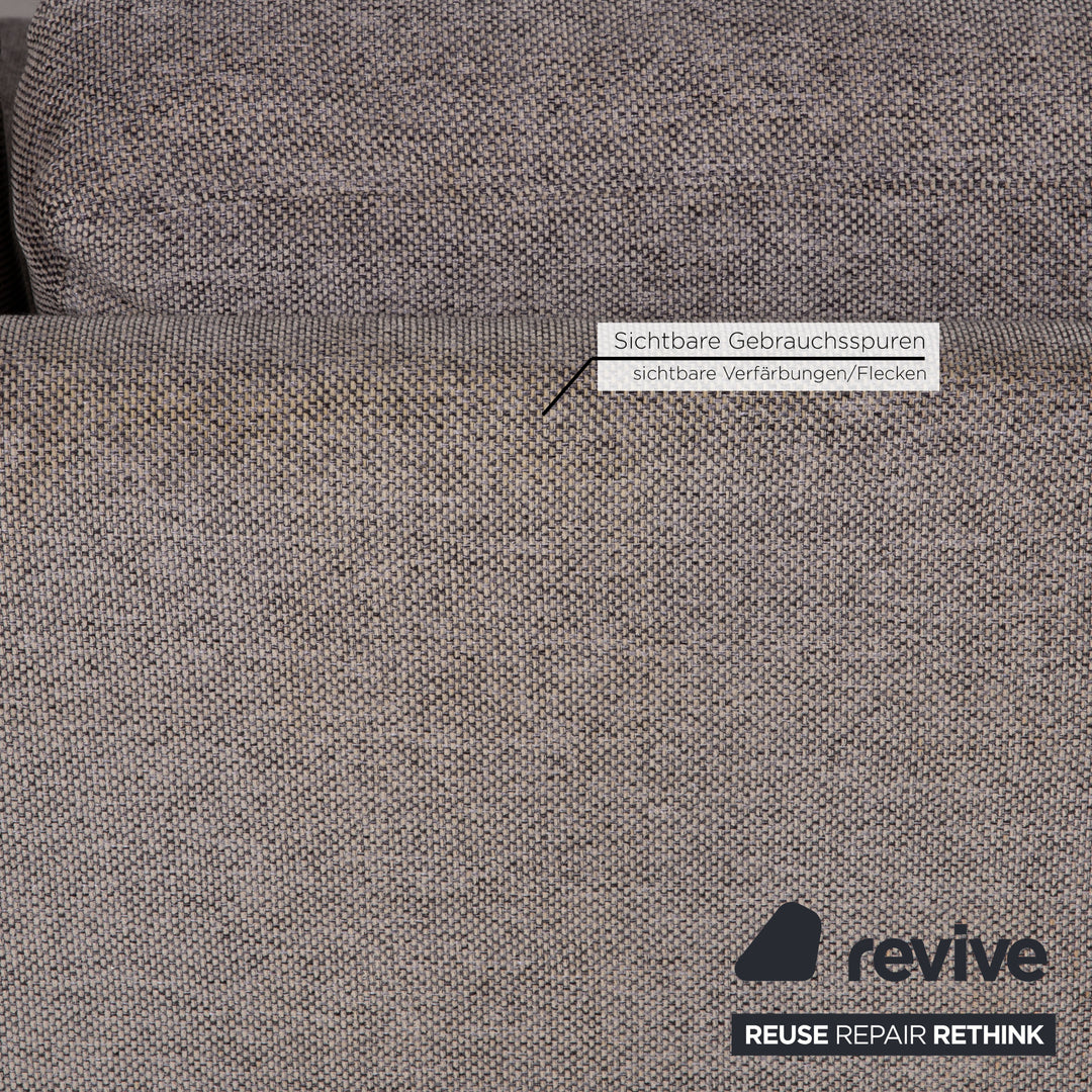 BoConcept Terni Stoff Sofa Grau Ecksofa Outlet