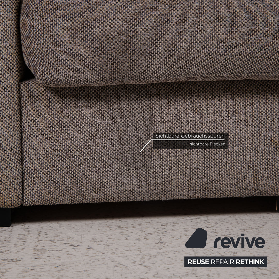 BoConcept Terni Stoff Sofa Grau Ecksofa Outlet