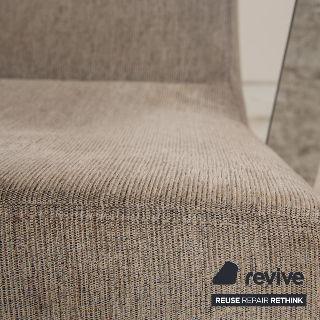 BoConcept Aero Stoff Sessel Hellgrau manuelle Funktion