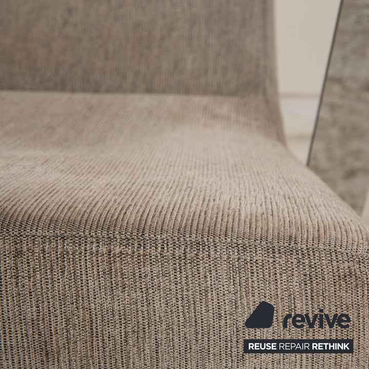 BoConcept Aero Stoff Sessel Hellgrau manuelle Funktion