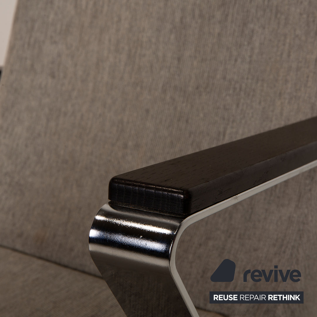 BoConcept Aero Stoff Sessel Hellgrau manuelle Funktion