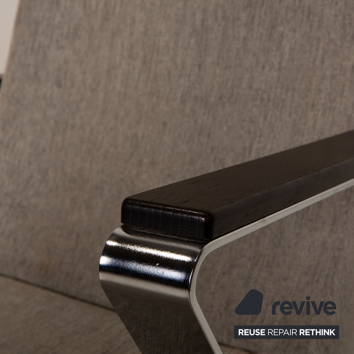 BoConcept Aero Stoff Sessel Hellgrau manuelle Funktion
