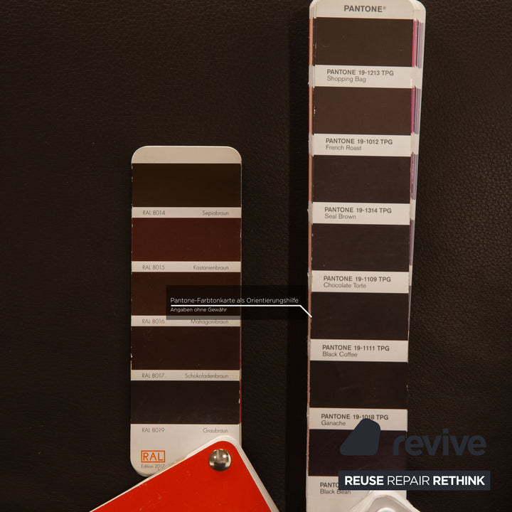 BoConcept Athena Relax Leder Sessel Garnitur Braun Dunkelbraun Manuelle Relaxfunktion Sessel Hocker