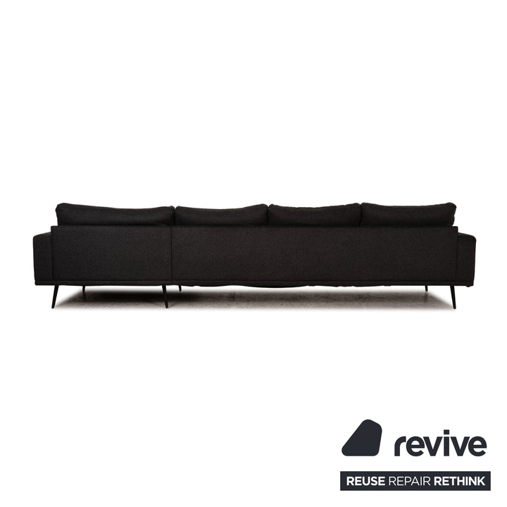 BoConcept Carlton Stoff Ecksofa Grau Dunkelgrau Sofa Couch