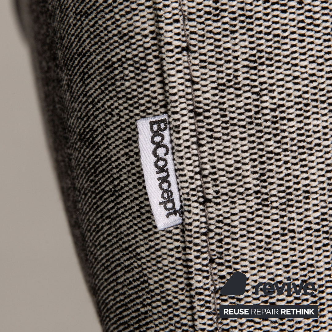 BoConcept Carlton Stoff Sofa Grau Ecksofa Couch