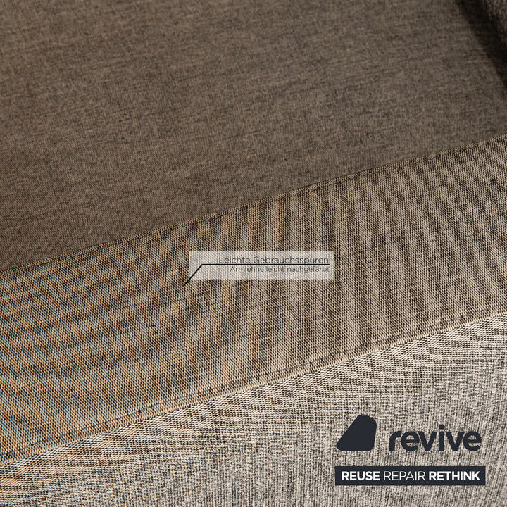 BoConcept Carlton Stoff Sofa Grau Ecksofa Couch