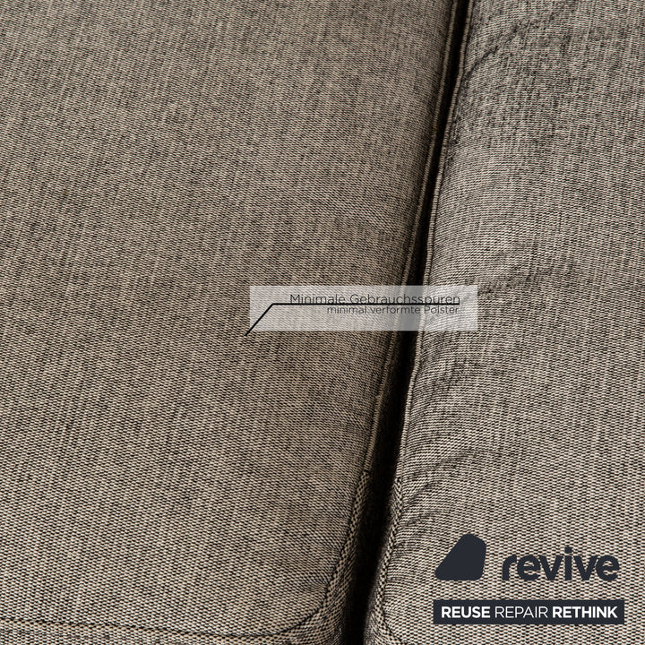 BoConcept Carlton Stoff Sofa Grau Ecksofa Couch