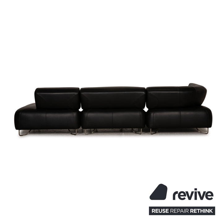 BoConcept Como Leder Sofa Schwarz Ecksofa Couch