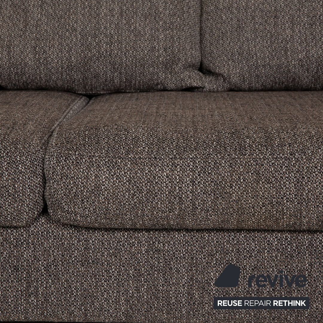 BoConcept Genova Stoff Sofa Grau Ecksofa Couch