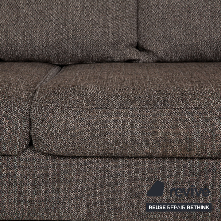 BoConcept Genova Stoff Sofa Grau Ecksofa Couch