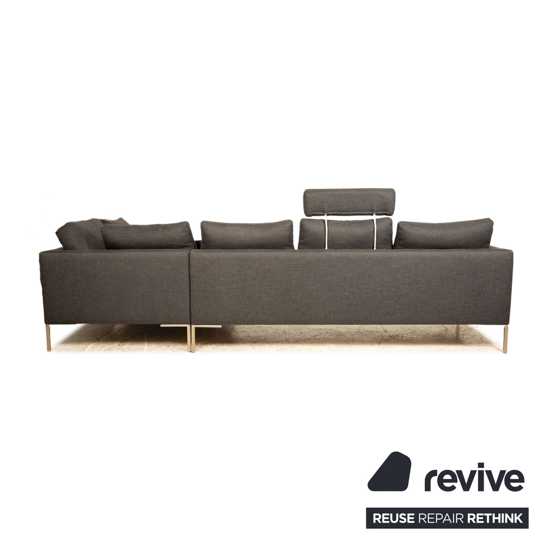 BoConcept Istra Stoff Ecksofa Recamiere Rechts Grau
