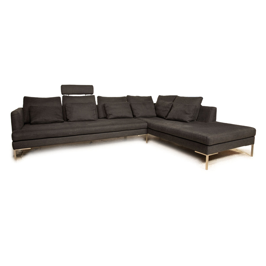 BoConcept Istra Stoff Ecksofa Recamiere Rechts Grau