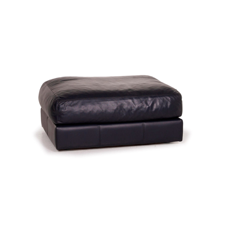 BoConcept Largo Leder Hocker Blau #14677