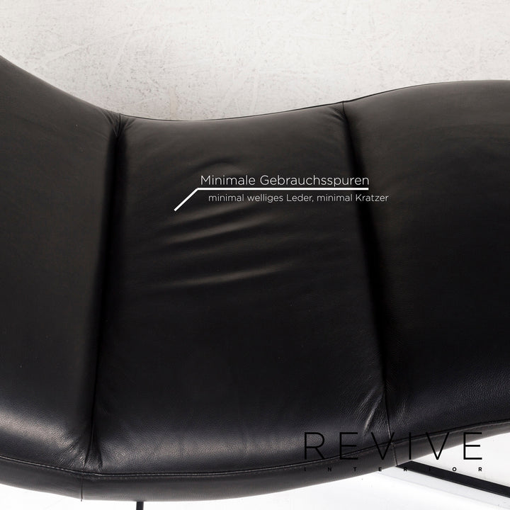 BoConcept Leder Liege Schwarz Relaxfunktion Funktion #12605