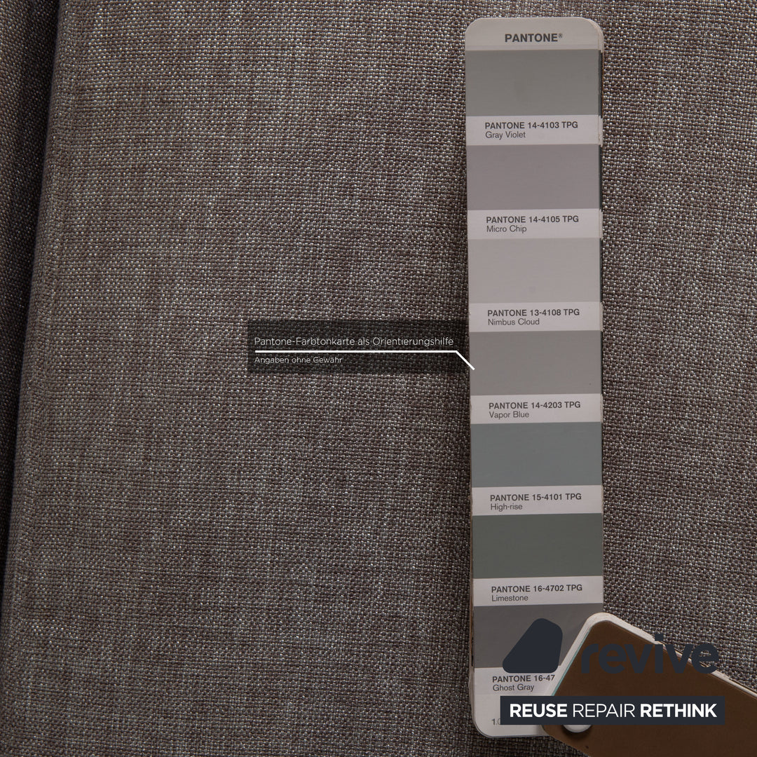 BoConcept Melo Sofa Stoff Grau Zweisitzer Couch Funktion Schlaffunktion
