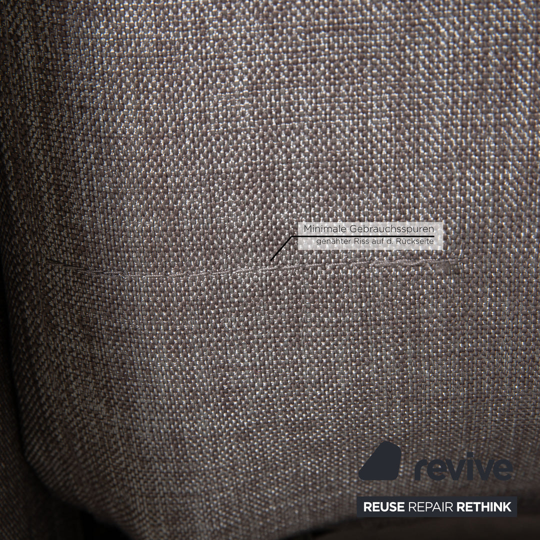 BoConcept Melo Sofa Stoff Grau Zweisitzer Couch Funktion Schlaffunktion