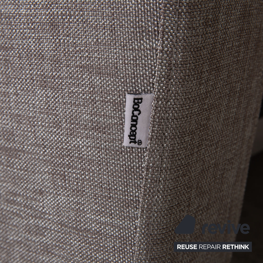 BoConcept Melo Sofa Stoff Grau Zweisitzer Couch Funktion Schlaffunktion