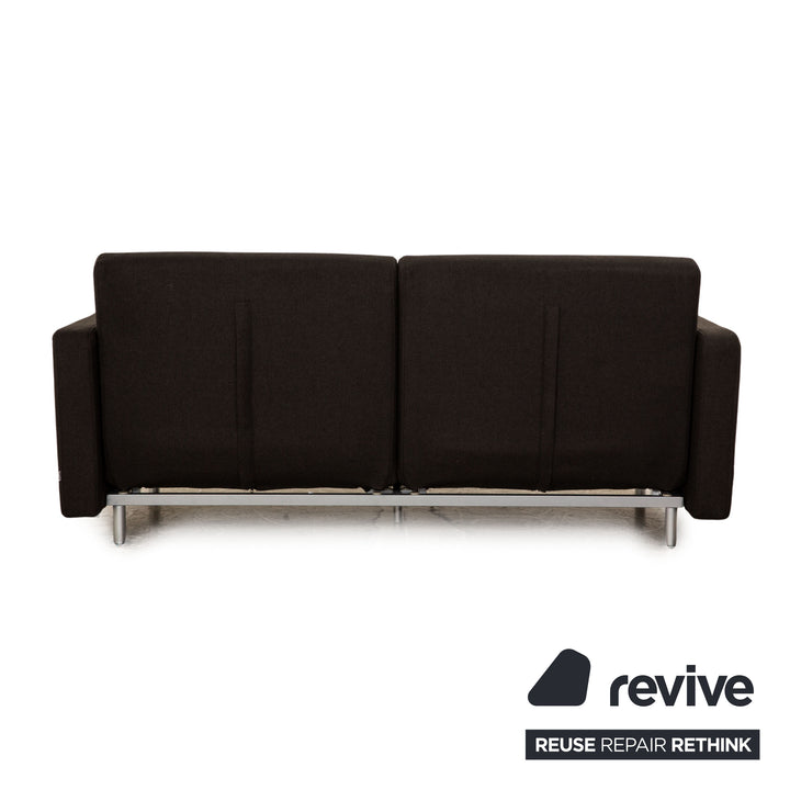 BoConcept Melo Stoff Zweisitzer Dunkelgrau Schlafsofa